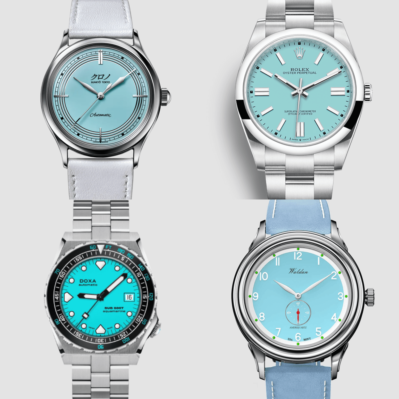 Missed out on the latest Nautilus? Here are ten of the best Tiffany blue dial alternatives