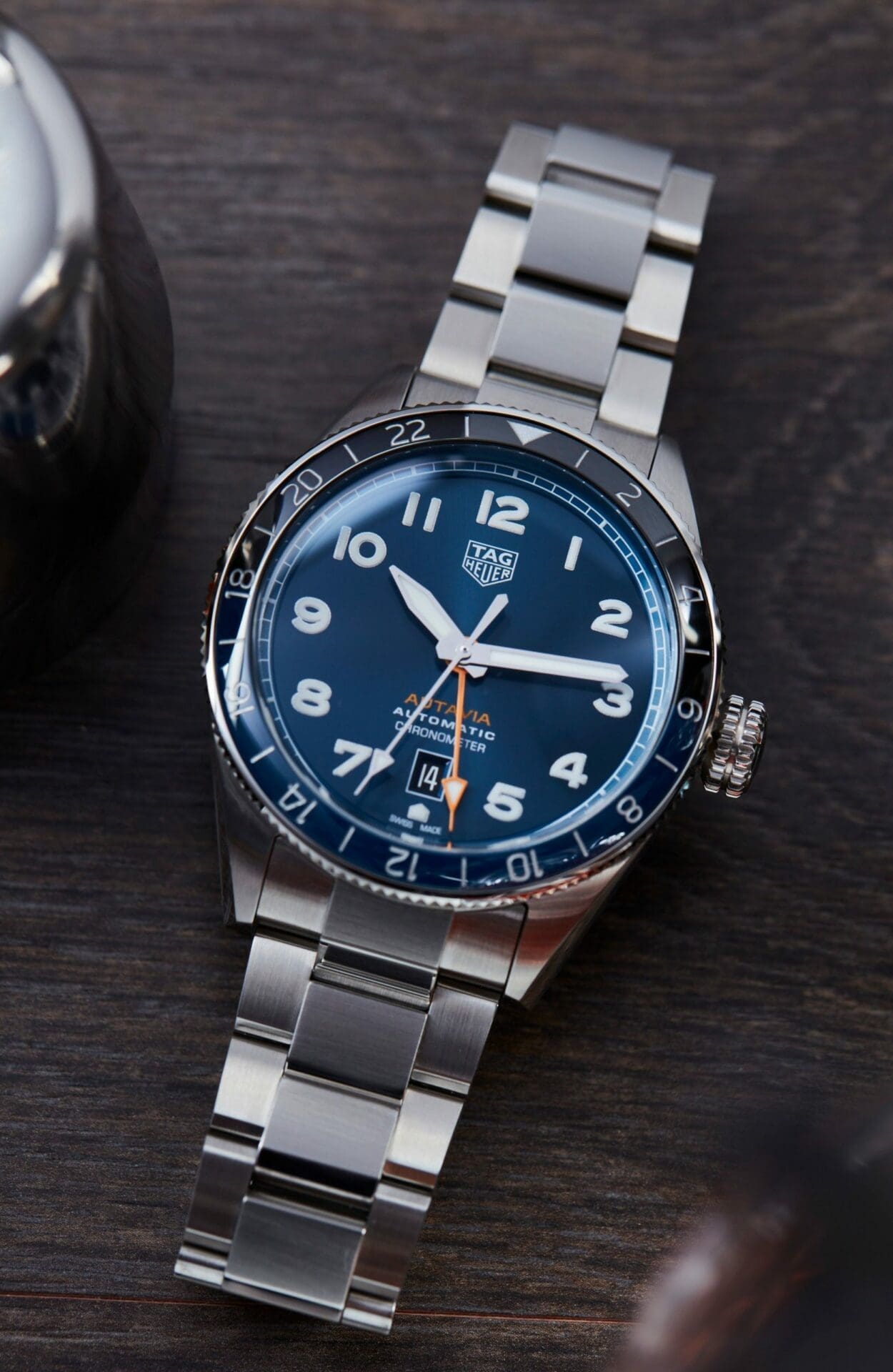 HANDS ON: Clean and serene, the new TAG Heuer Autavia COSC GMT carries no excess baggage