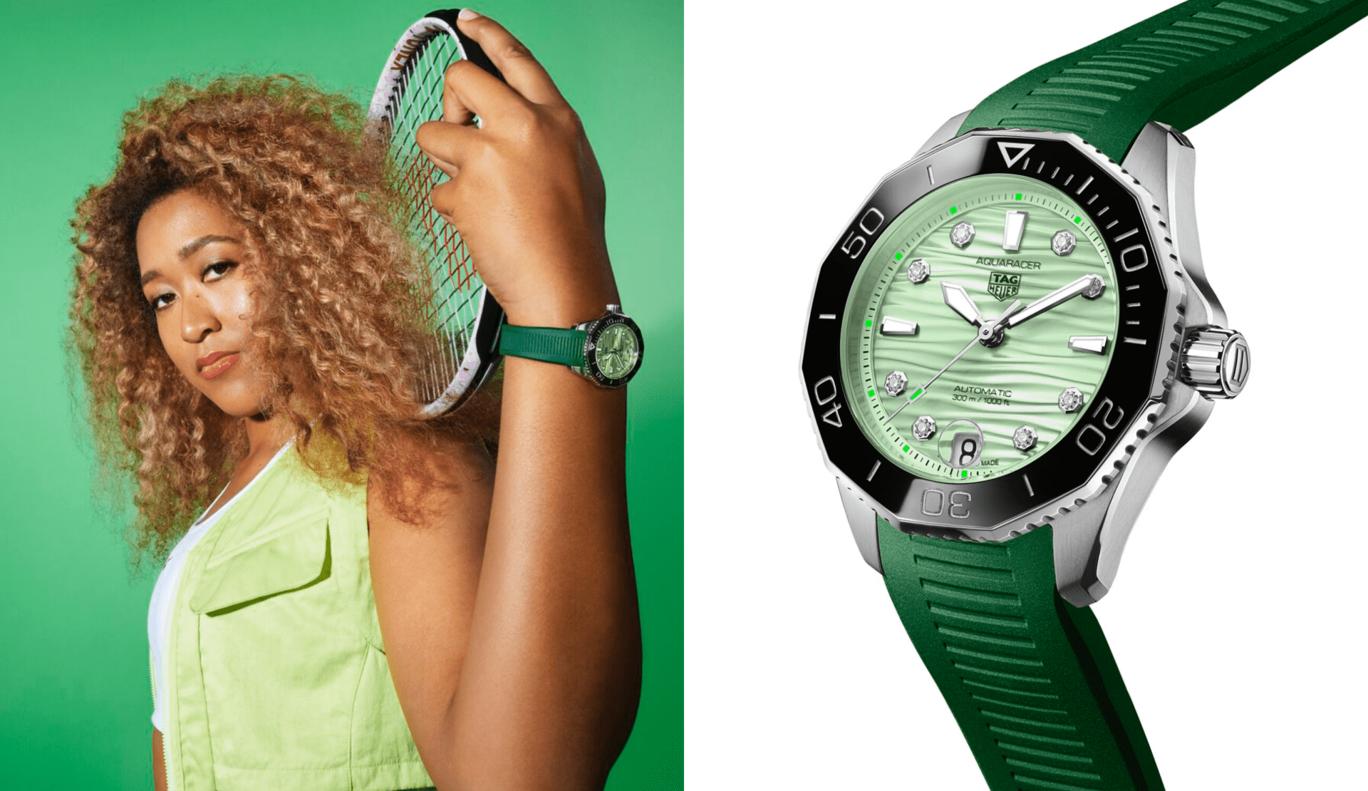 Naomi Osaka teams up with TAG Heuer to serve up limited-edition watch