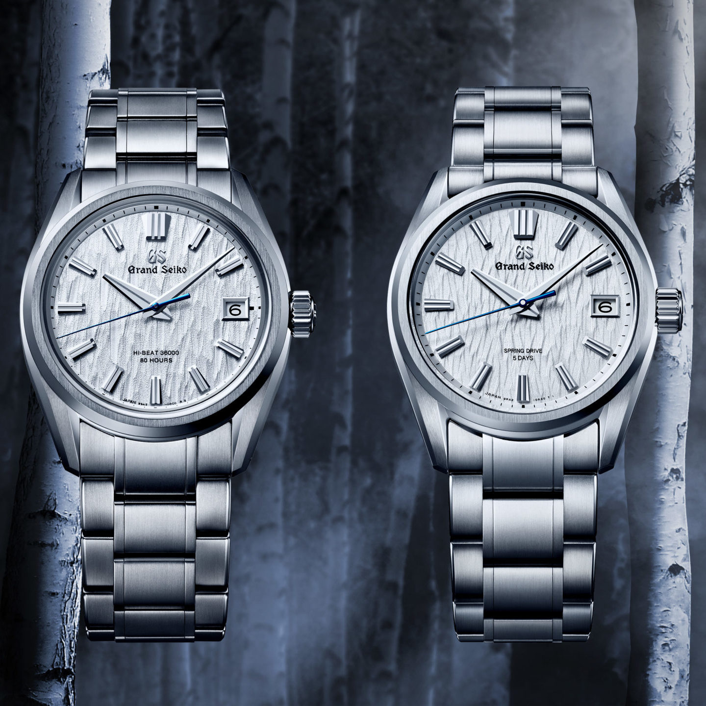 The differences between the Grand Seiko SLGA009 and SLGH005