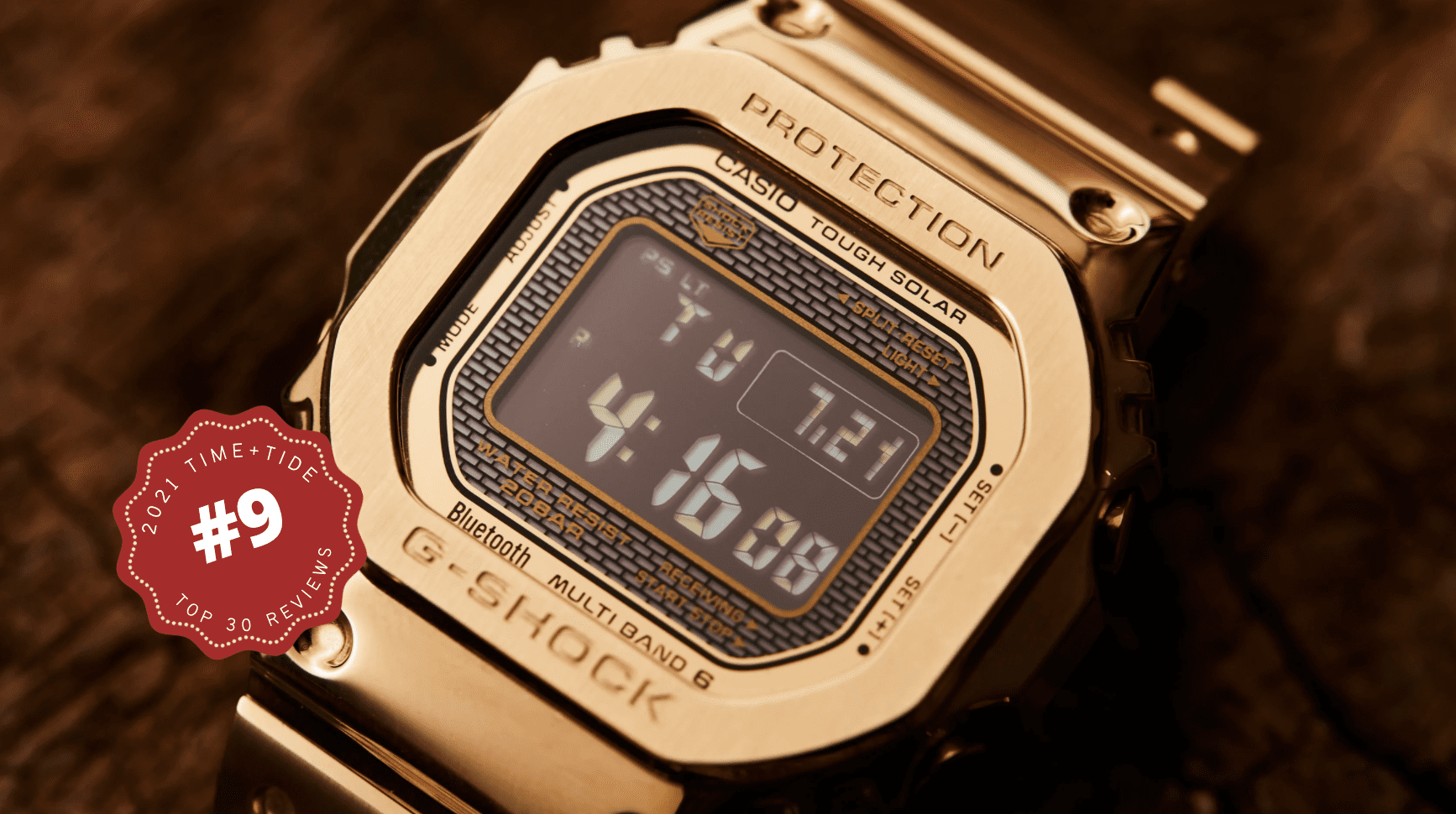 THE TOP WATCH REVIEWS OF 2021 – The Casio G-Shock Full Metal GMW-B5000GD-9 (#9)