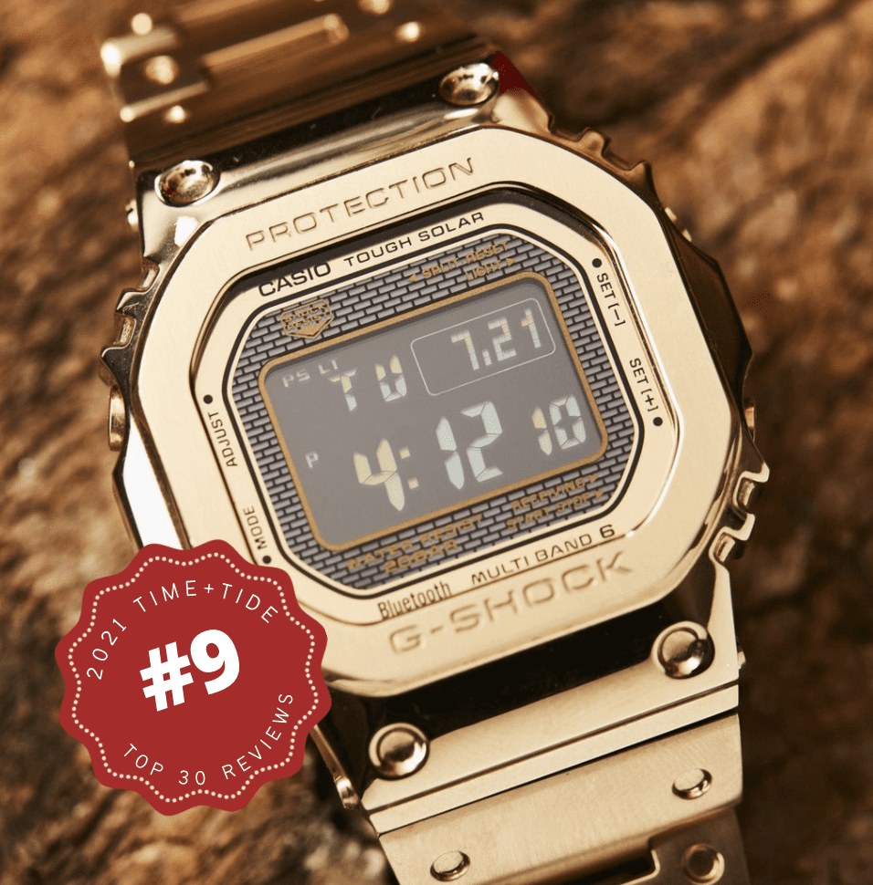 THE TOP WATCH REVIEWS OF 2021 – The Casio G-Shock Full Metal GMW-B5000GD-9 (#9)