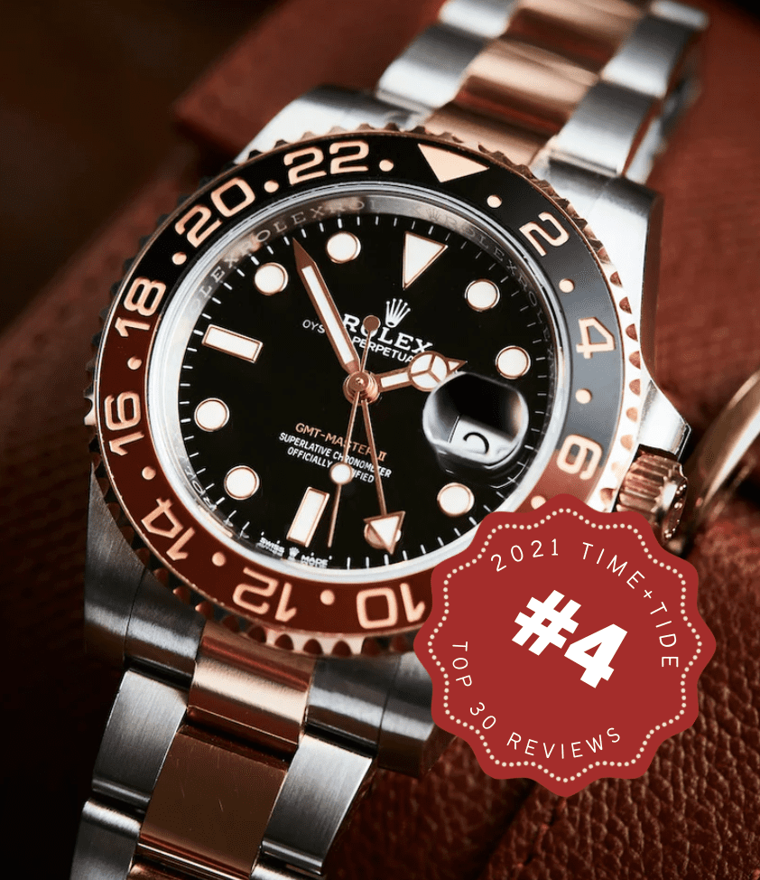 THE TOP WATCH REVIEWS OF 2021 – The Rolex GMT Master II 126711CHNR Rootbeer (#4)