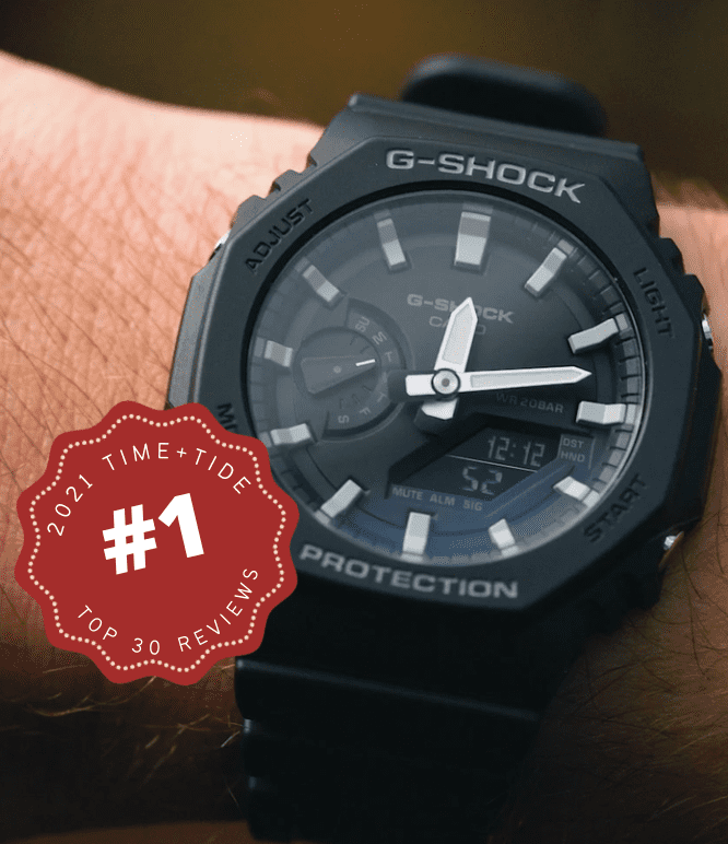 OUR TOP WATCH REVIEW OF 2021: The Casio G-Shock GA2100-1A ‘CasiOak’