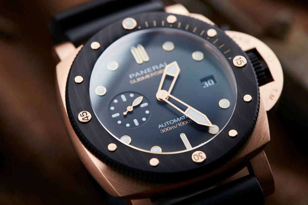 HANDS-ON: The Panerai Submersible Goldtech OroCarbo brings a luxurious touch of hyper-masculinity to the wrist