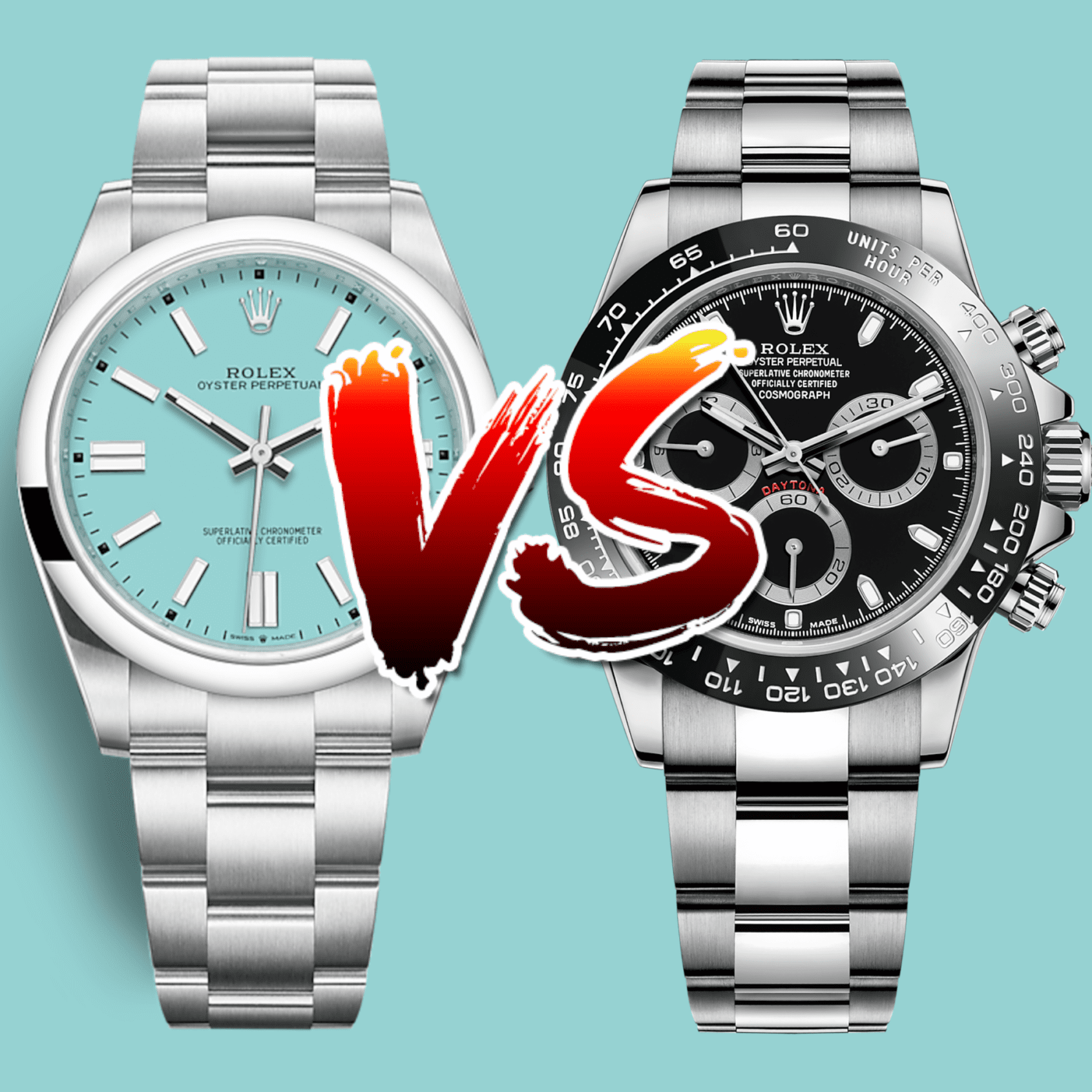 A dealer is offering to trade a black dial ceramic Rolex Daytona for a “Tiffany blue” Rolex OP – what would you do?