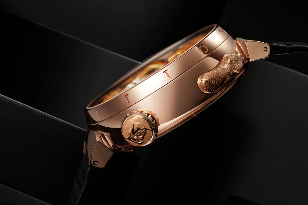 Up Close Louis Vuitton Tambour Carpe Diem Automaton Minute Repeater  SJX  Watches