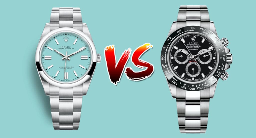 A dealer is offering to trade a black dial ceramic Rolex Daytona for a “Tiffany blue” Rolex OP – what would you do?