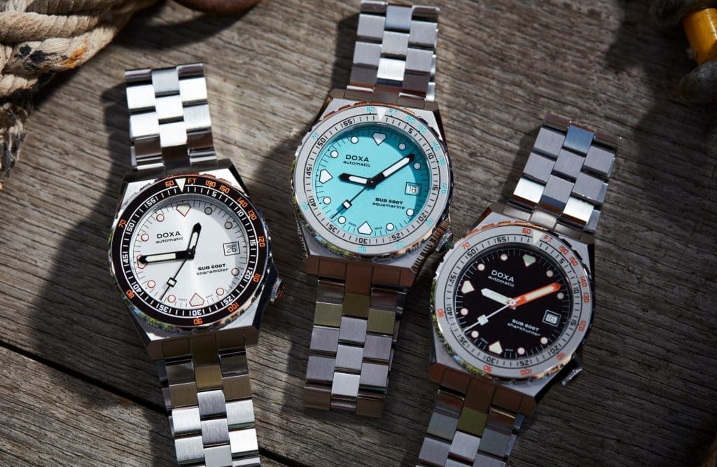 VIDEO: The Doxa 600T collection remixes the 1980s with a fresh new vibe