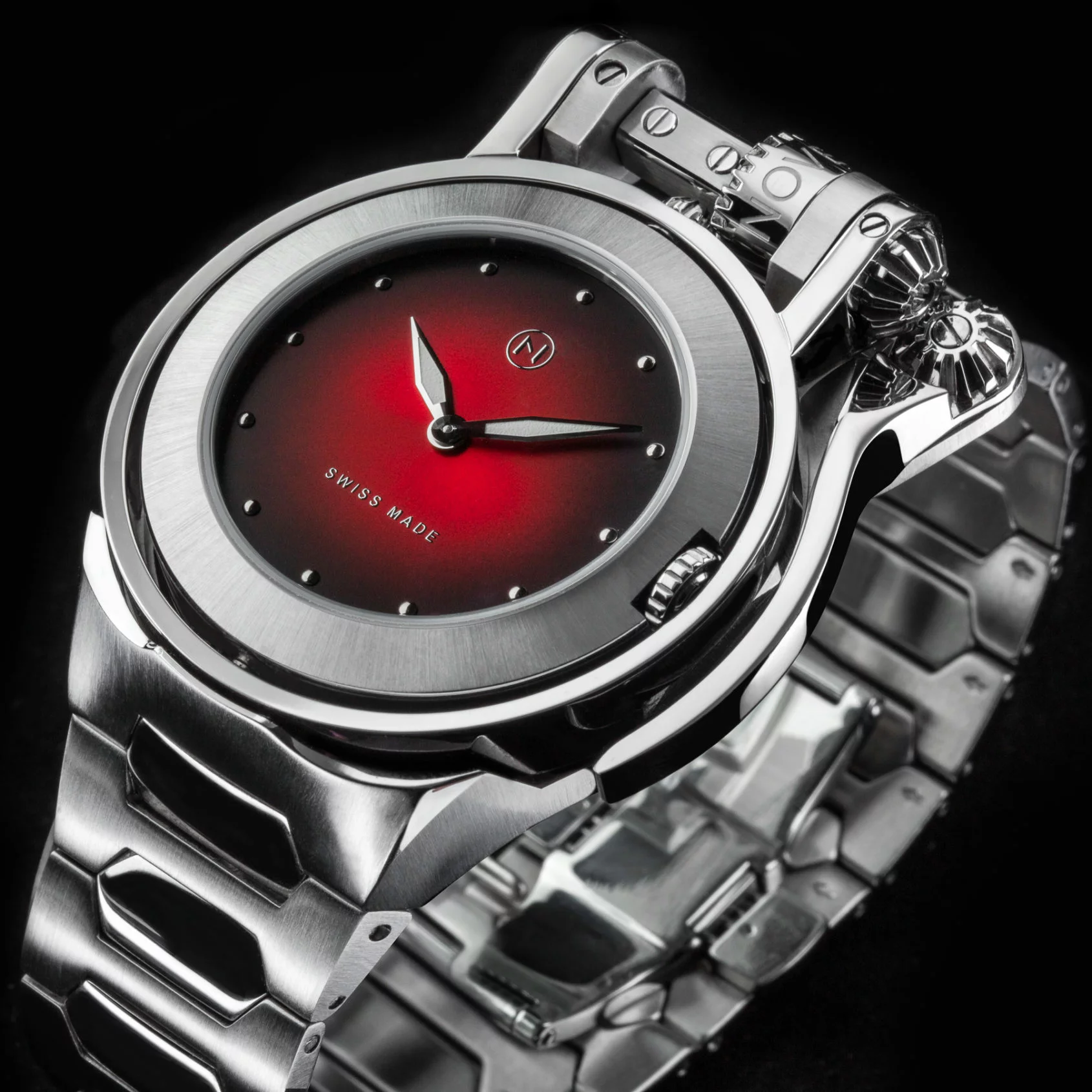 The NOVE Gemini is an elaborate alt take on a reversible-dial watch