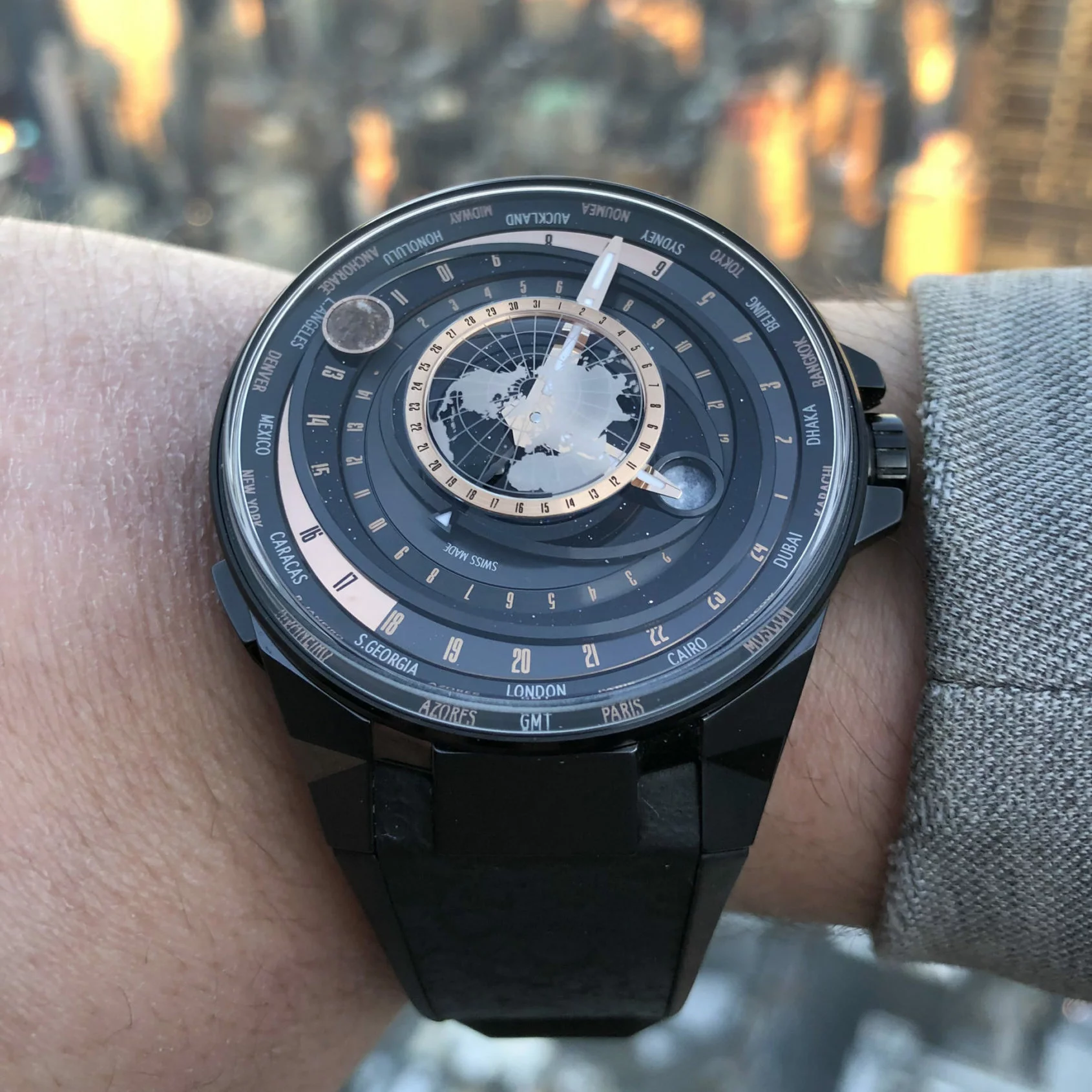 FRIDAY WIND DOWN At the Peak with Ulysse Nardin RedBar watchporn