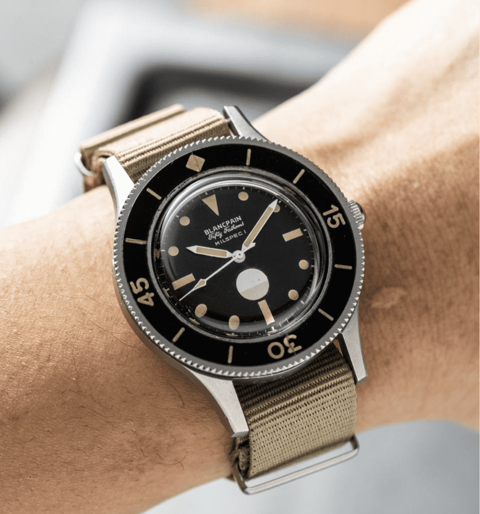 The Blancpain Fifty Fathoms is the daddy of modern dive watches