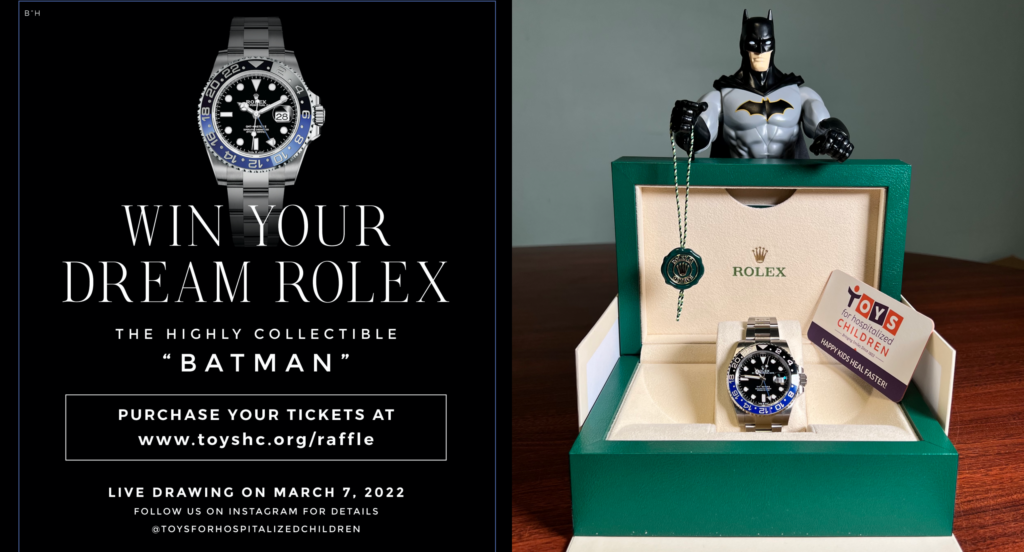 Win a Rolex Oyster Perpetual Raffle - Global Boutique