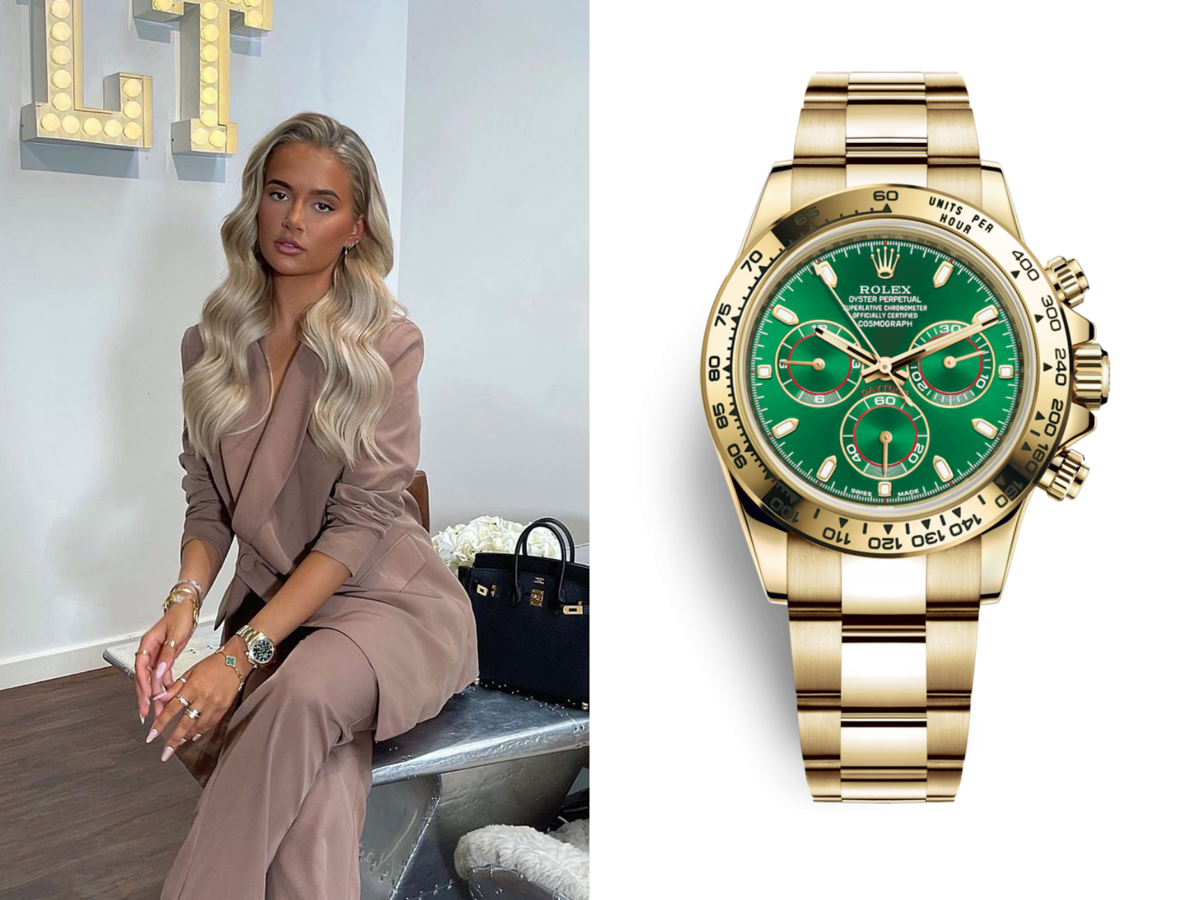 Molly-Mae Hague splashes £46k on diamond watch weeks after
