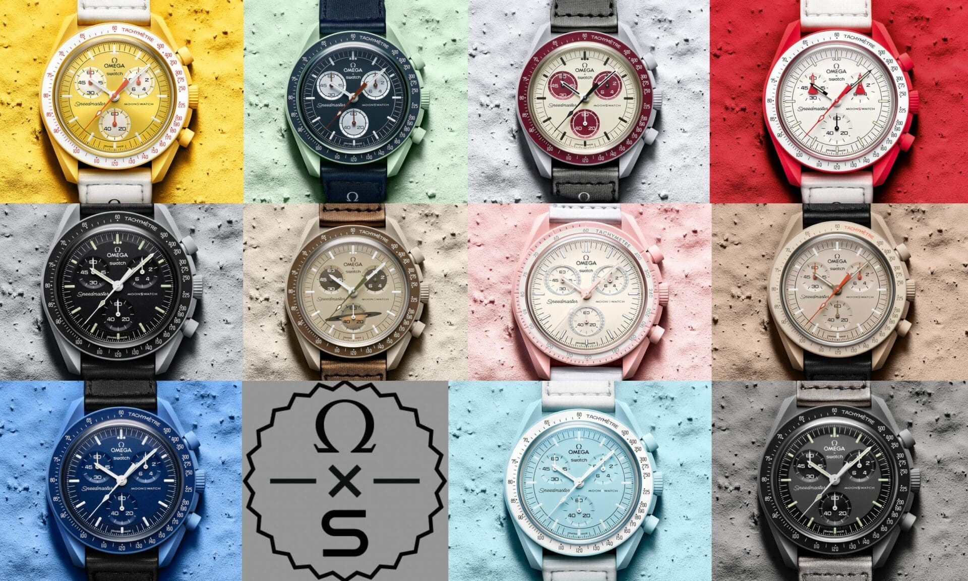 Video: Hands-on with all 11 missions of the Swatch x Omega MoonSwatch