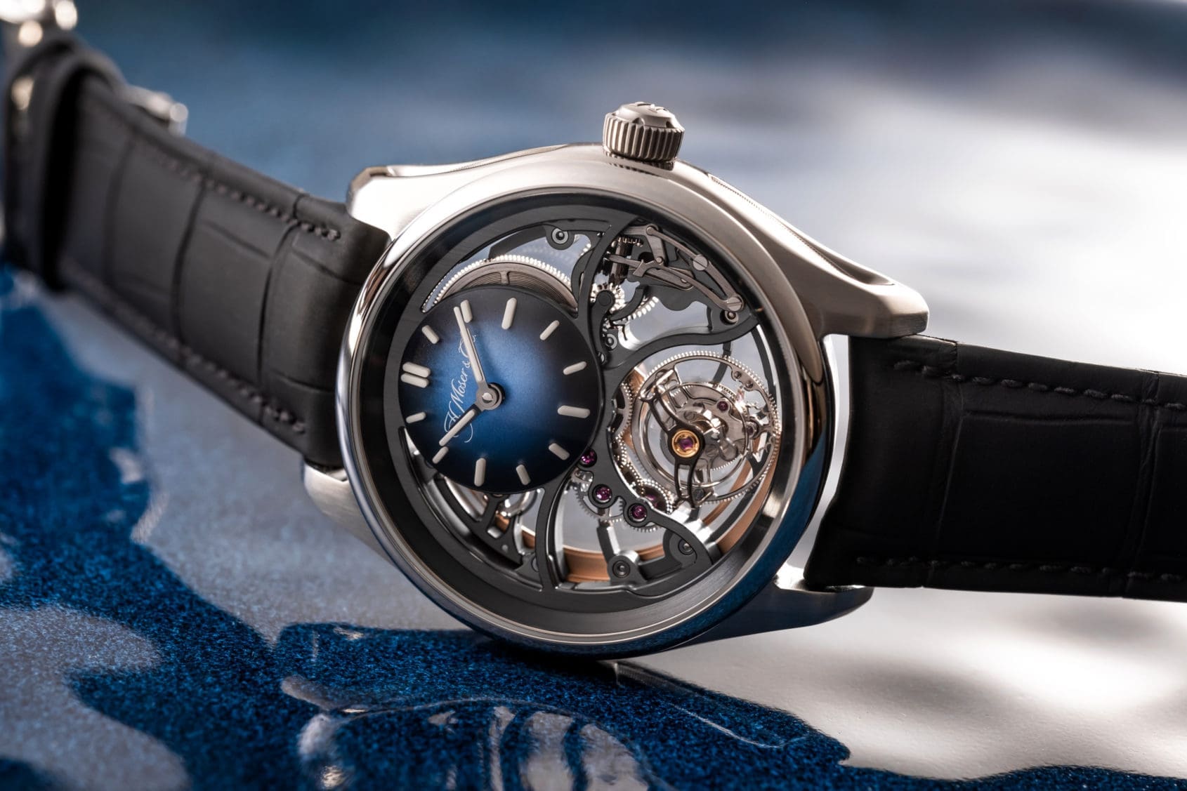 WATCHES & WONDERS: The H. Moser & Cie. Pioneer Cylindrical Tourbillon Skeleton