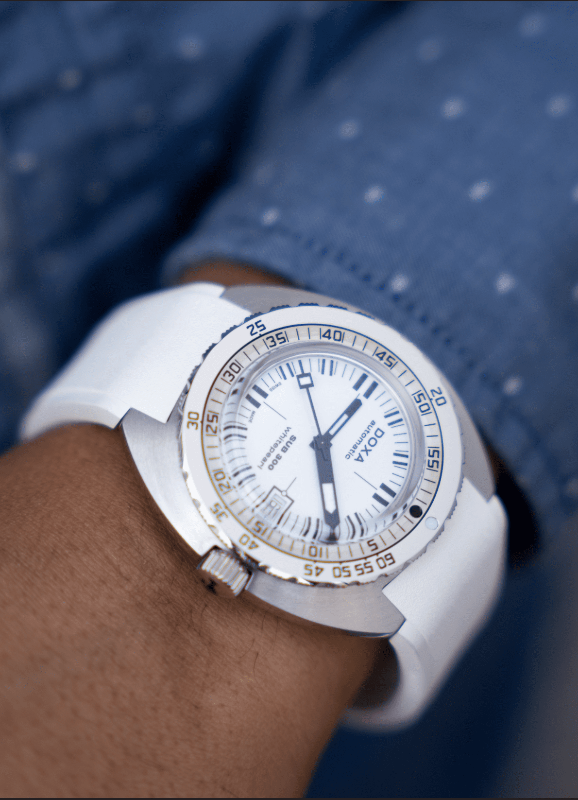 WATCHES & WONDERS – It’s a whitewash! The DOXA Whitepearl expands into multiple forms