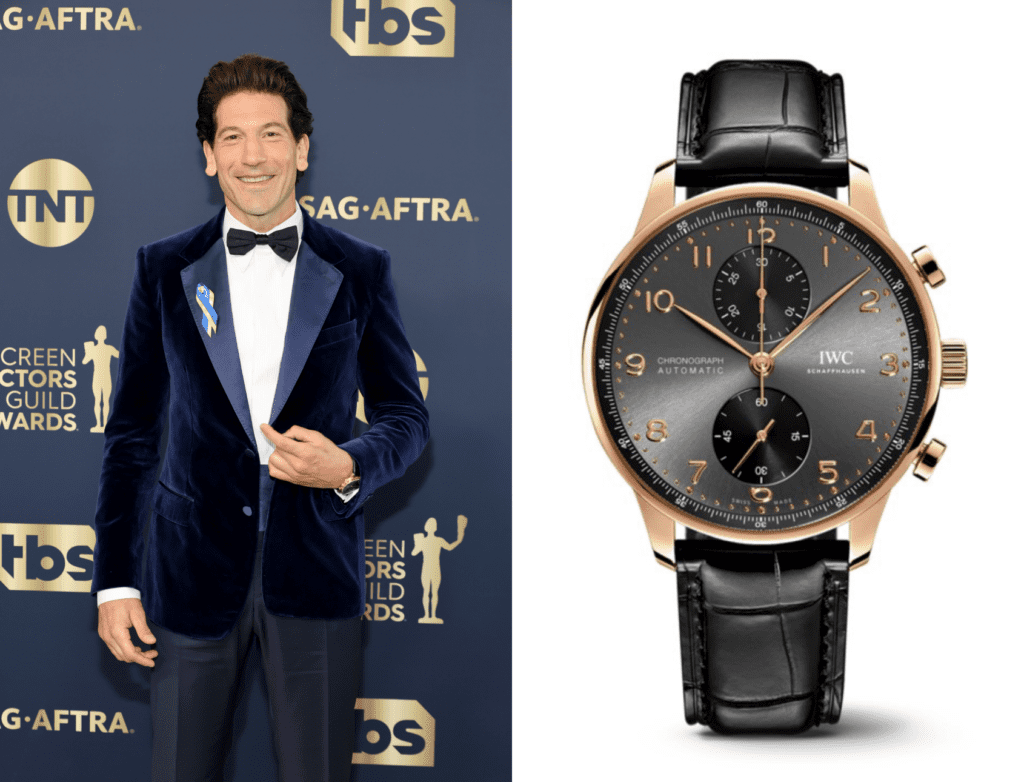 Jon Bernthal is yet another actor to sport this IWC reference on the red carpet…