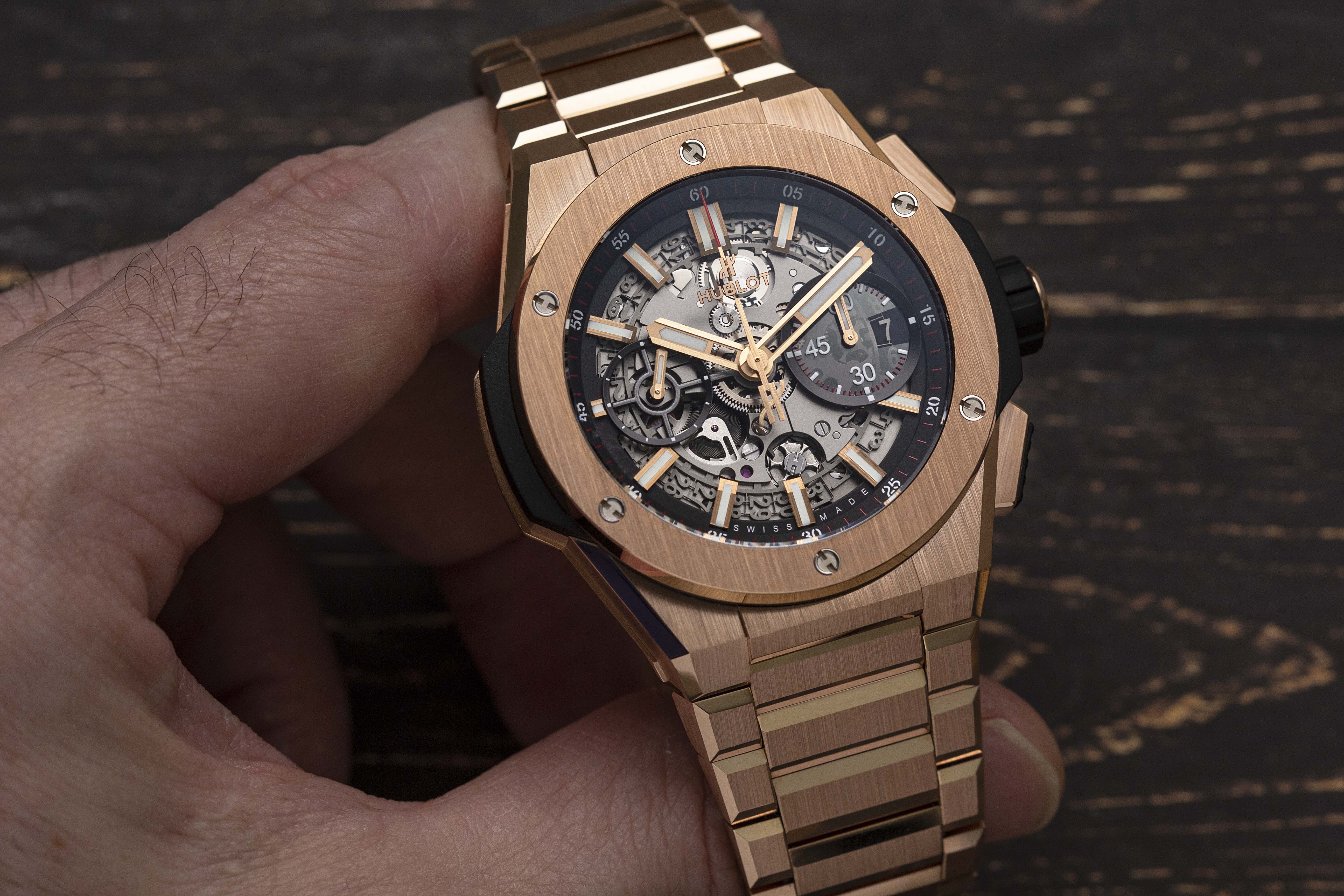 Big Bang Integrated Time Only King Gold 40 mm