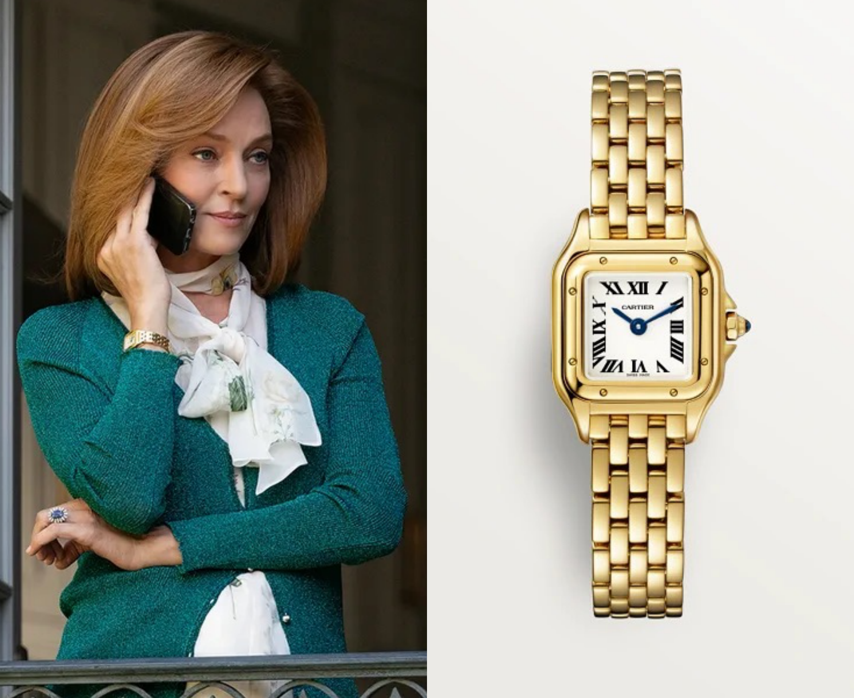 Which celebrities wear Cartier watches?