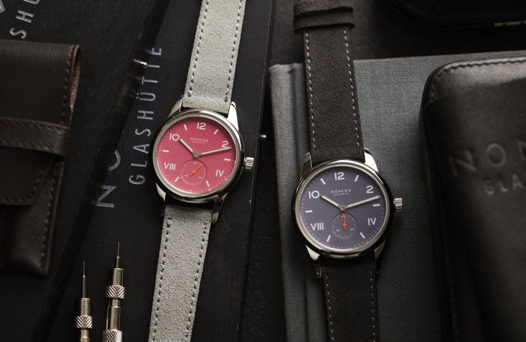 HANDS-ON: Pretty in pink (and purple) – NOMOS spin the colour wheel