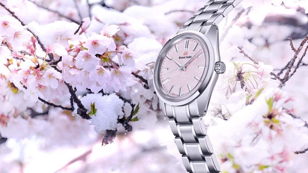 The new 36.5mm Grand Seiko SBGW289 has fans rejoicing at the possibilities beyond this kira-zuri cherry blossom limited edition