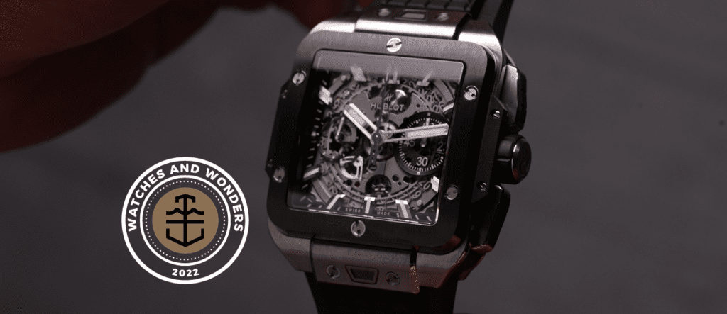 VIDEO: Hublot show it’s hip to be square with a brand new case shape amongst their 2022 novelties