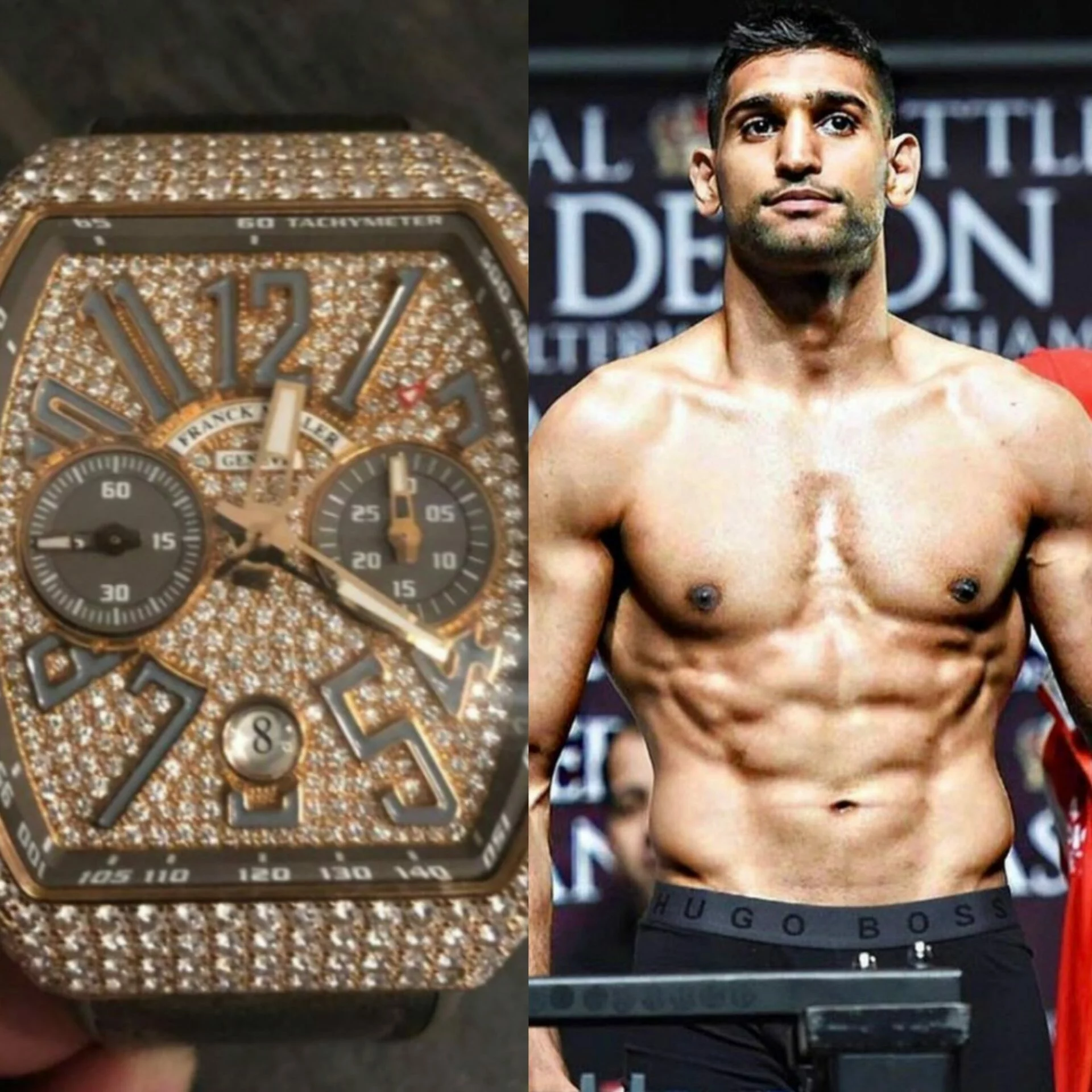 boxer Amir Khan robbed at gun point for £72,000 Franck Muller