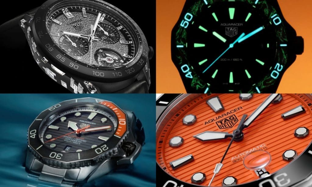 VIDEO: Unpacking the new TAG Heuer releases from lab-grown diamonds to serious divers