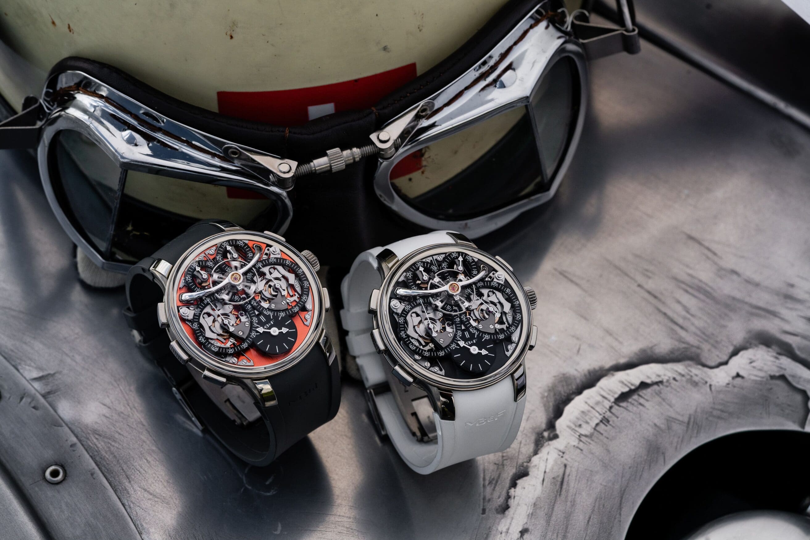 INTRODUCING: The MB&F LM Sequential EVO incorporates two chronographs in one watch