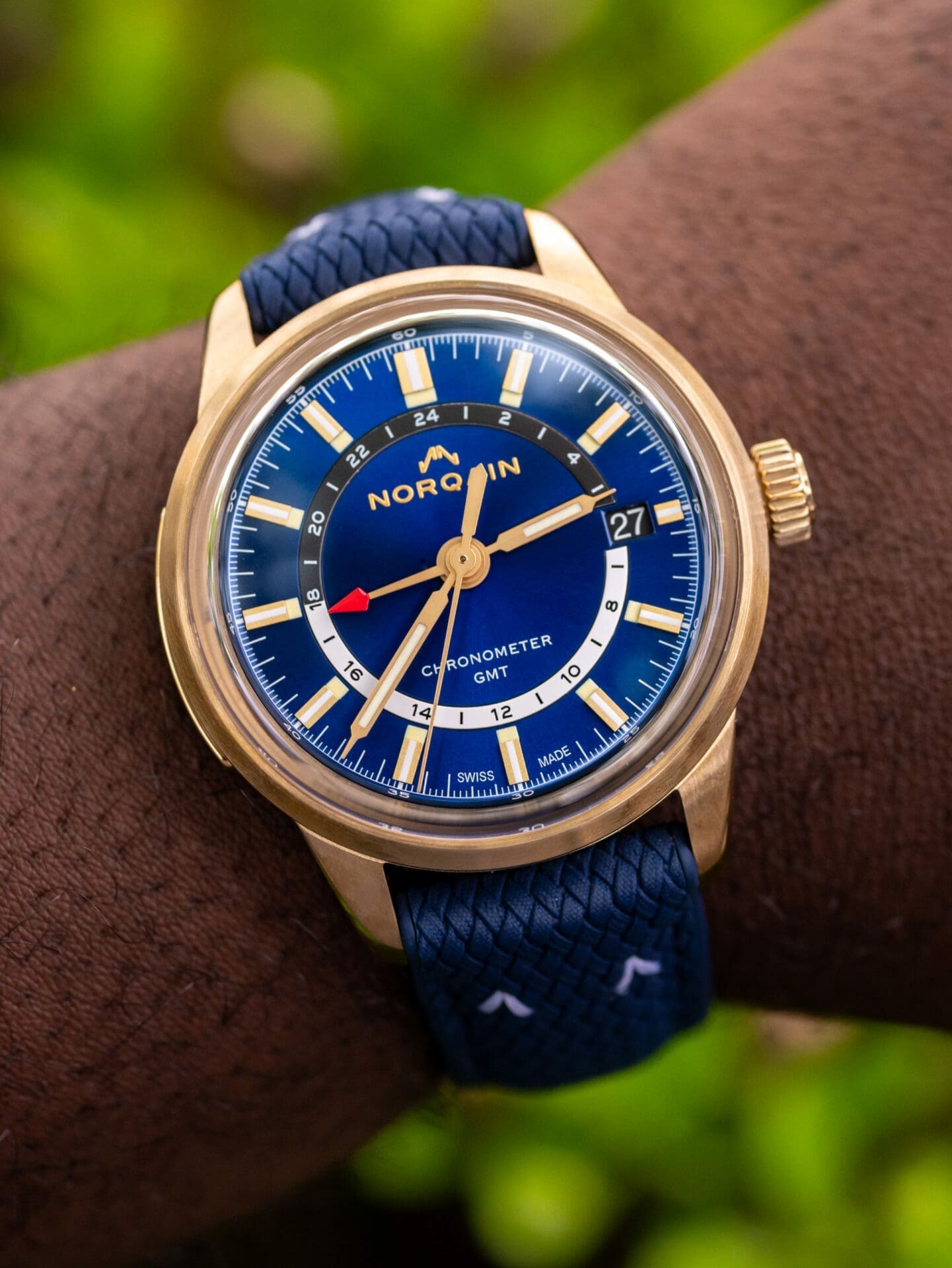 Norqain - Freedom 60 GMT 40 mm Midnight Blue Dial | Time and Watches | The  watch blog
