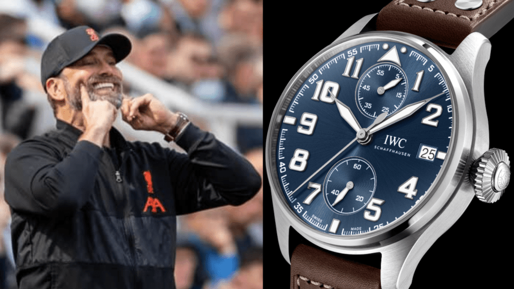 Liverpool’s Jurgen Klopp has a few reasons to smile, including a new watch purchase