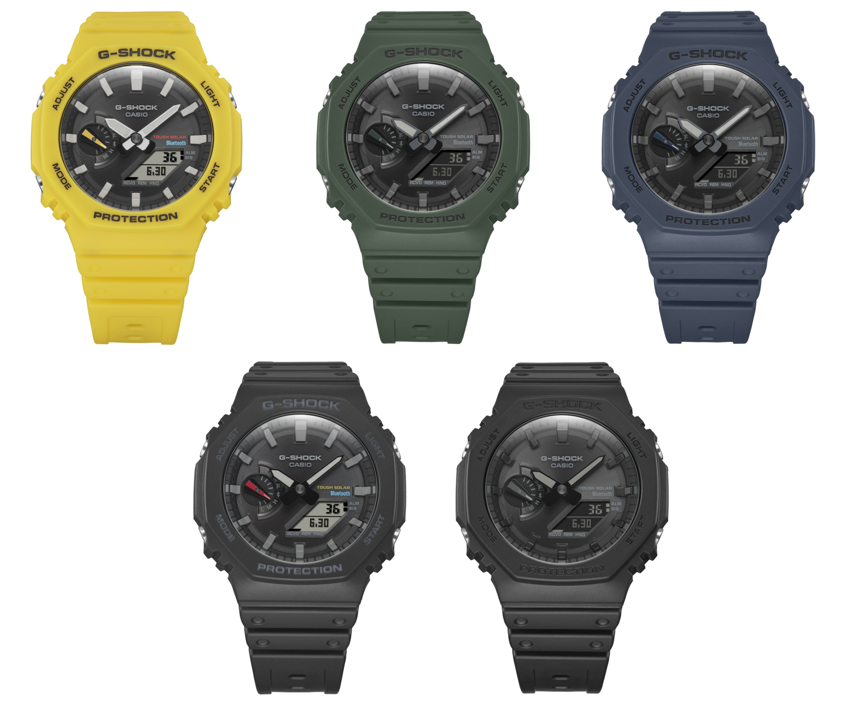 The new G-Shock GA-B2100 Adds Serious Functionality To The CasiOak