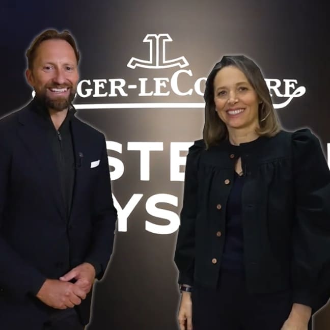 VIDEO: Come behind the scenes with Jaeger-LeCoultre’s CEO Catherine Rénier at the BEST booth of Watches and Wonders