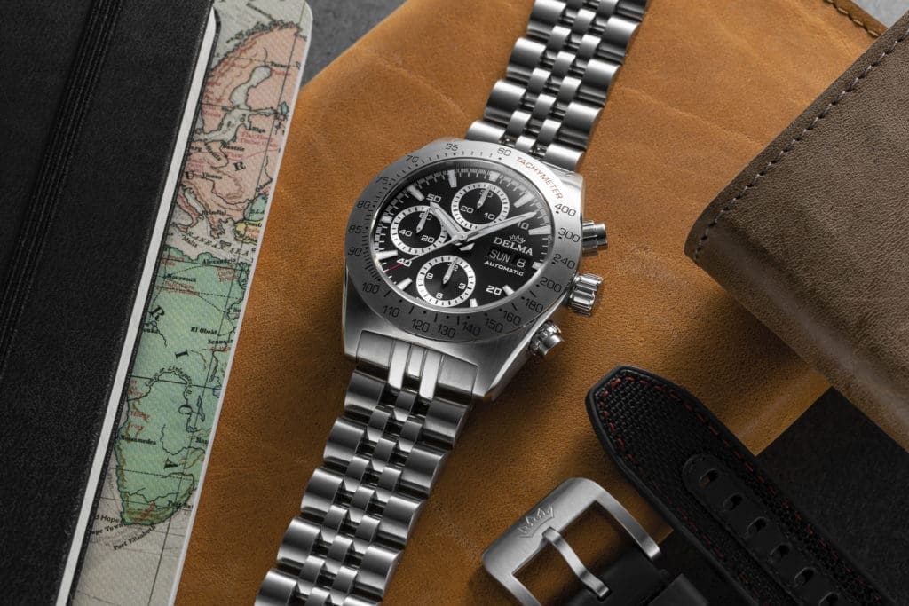 INTRODUCING: The Delma Montego is a classic, sporty chronograph