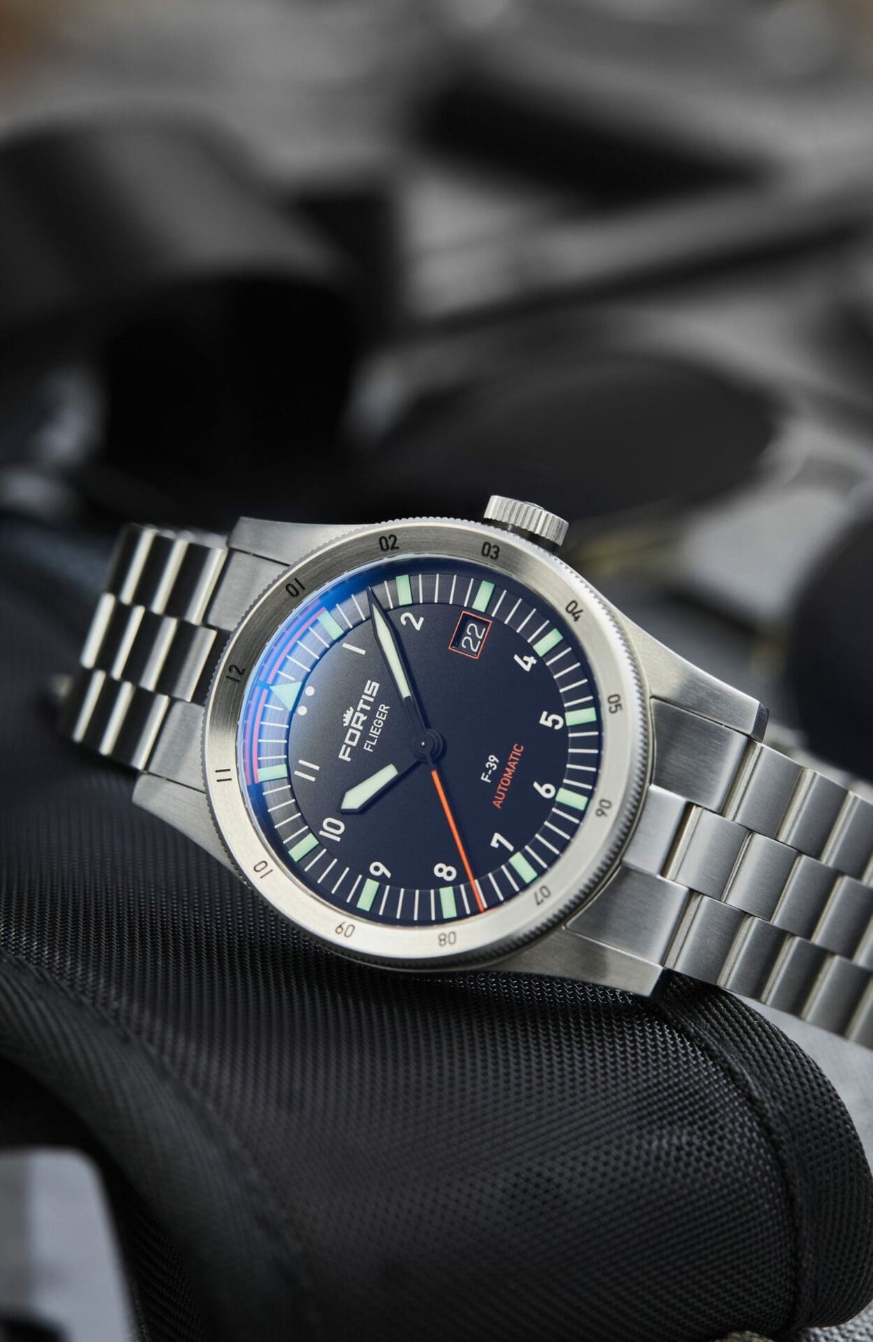 The Fortis Flieger F-39 is a capable alt-take on a pilot’s watch