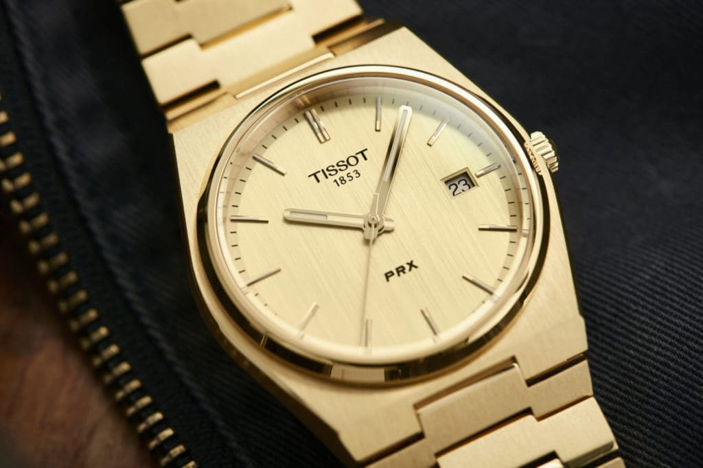HANDS-ON: The Tissot PRX Gold Quartz brings the ’70s alive on your wrist