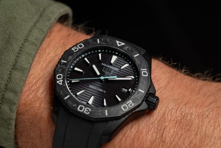 TAG Heuer Aquaracer Solargraph - if it's quartz, may as well make it solar