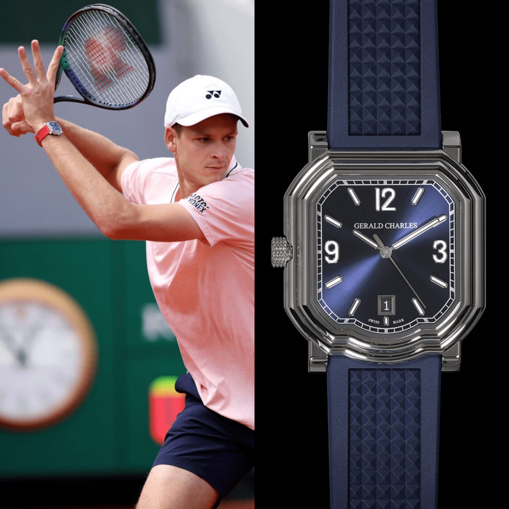 Hubi Hurkacz may have just lost at the French Open, but he won in wrist-wear…