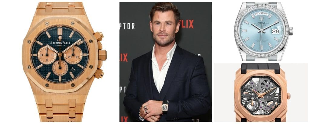 Right now, Chris Hemsworth is living his best watch life