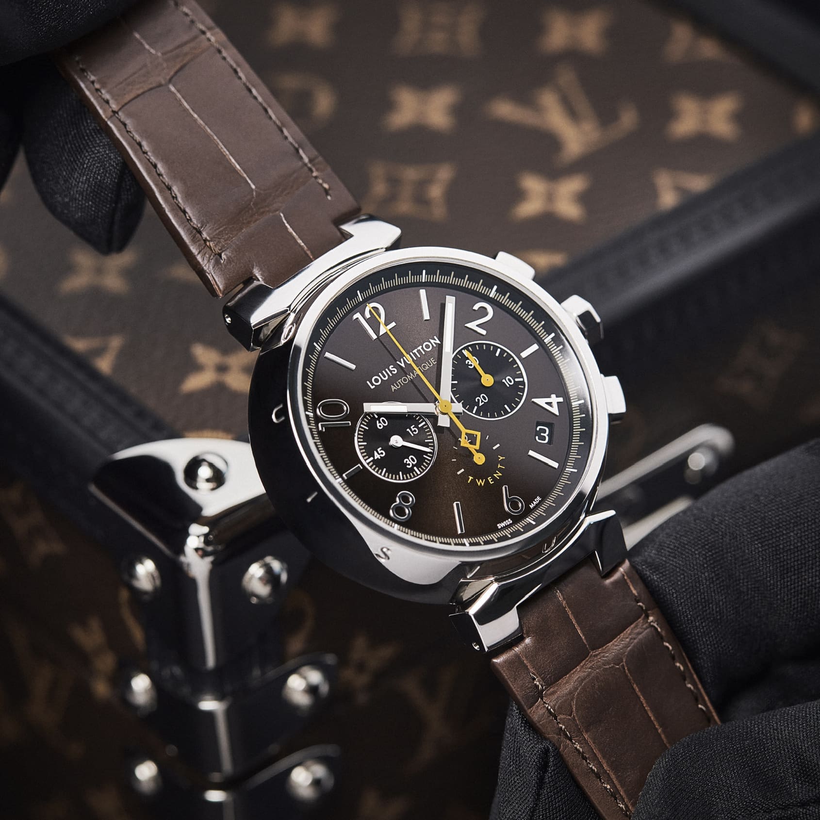 INTRODUCING: The Louis Vuitton Tambour Twenty celebrates two decades of banging the drum