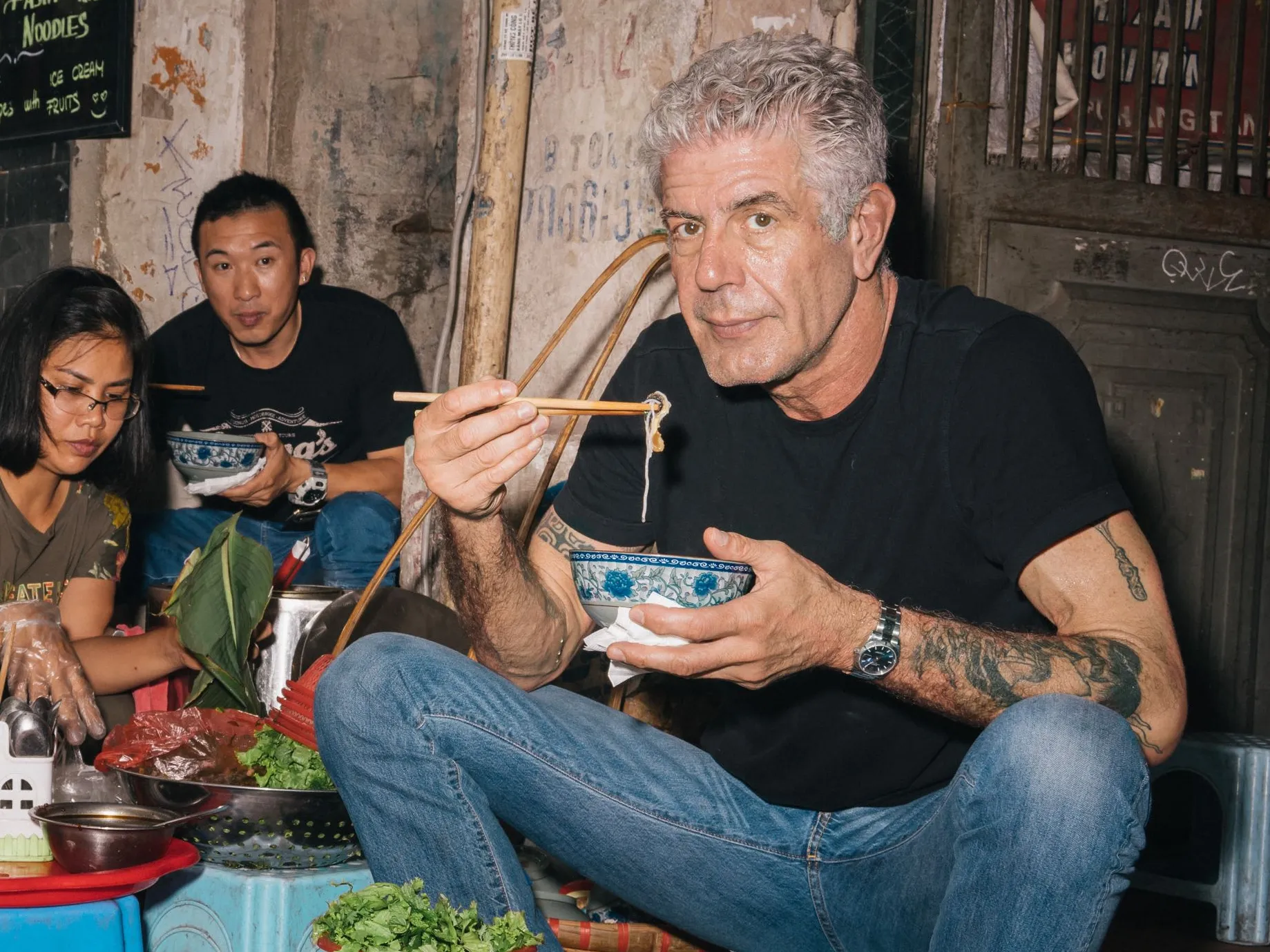 Anthony Bourdain Chef world traveller punk rocker watch collector