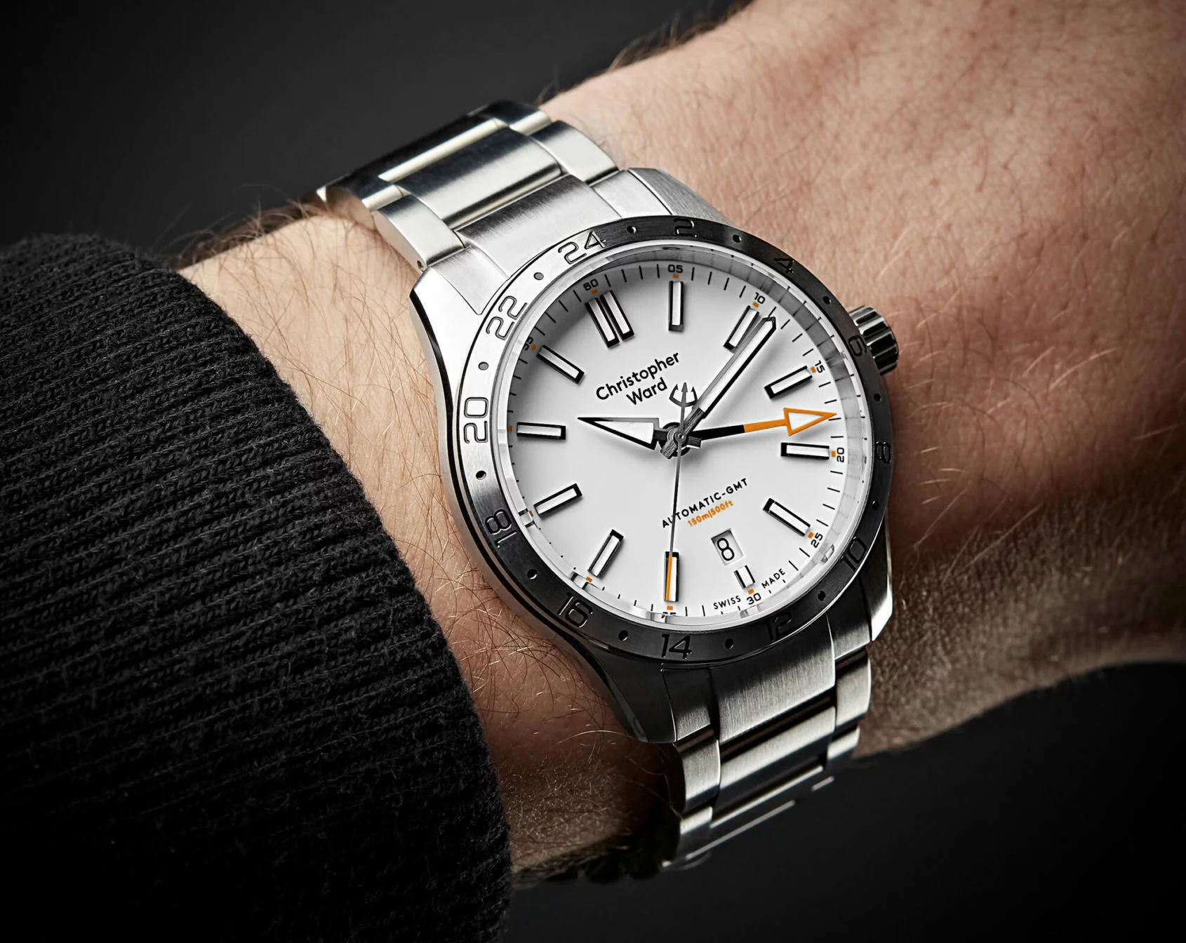 Christopher ward gmt discount watch