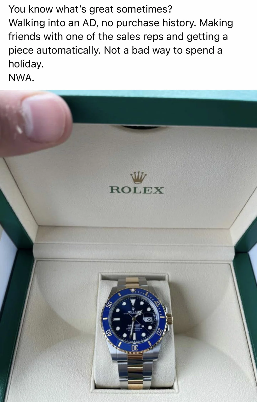 Luxury Holiday Pop-Up to Stock Rare Rolex Model