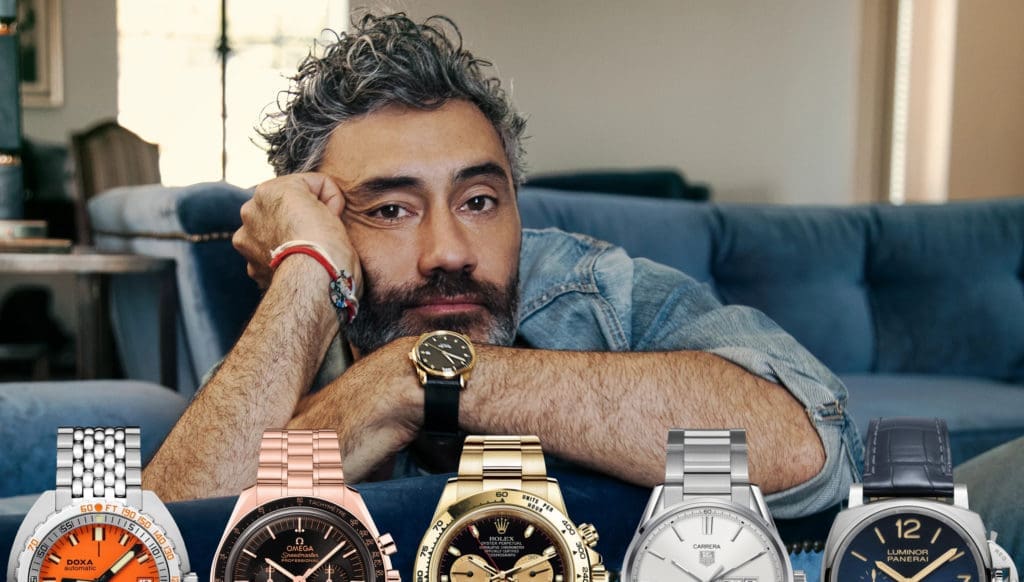 Taika Waititi is a certified watch geek, which makes him even cooler