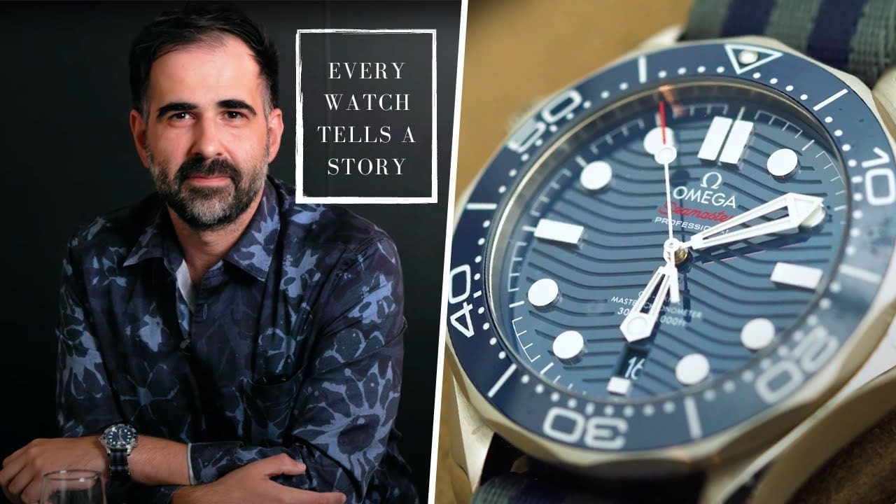 Every Watch Tells A Story: “One of the reasons I wanted a Seamaster was the Bond films”