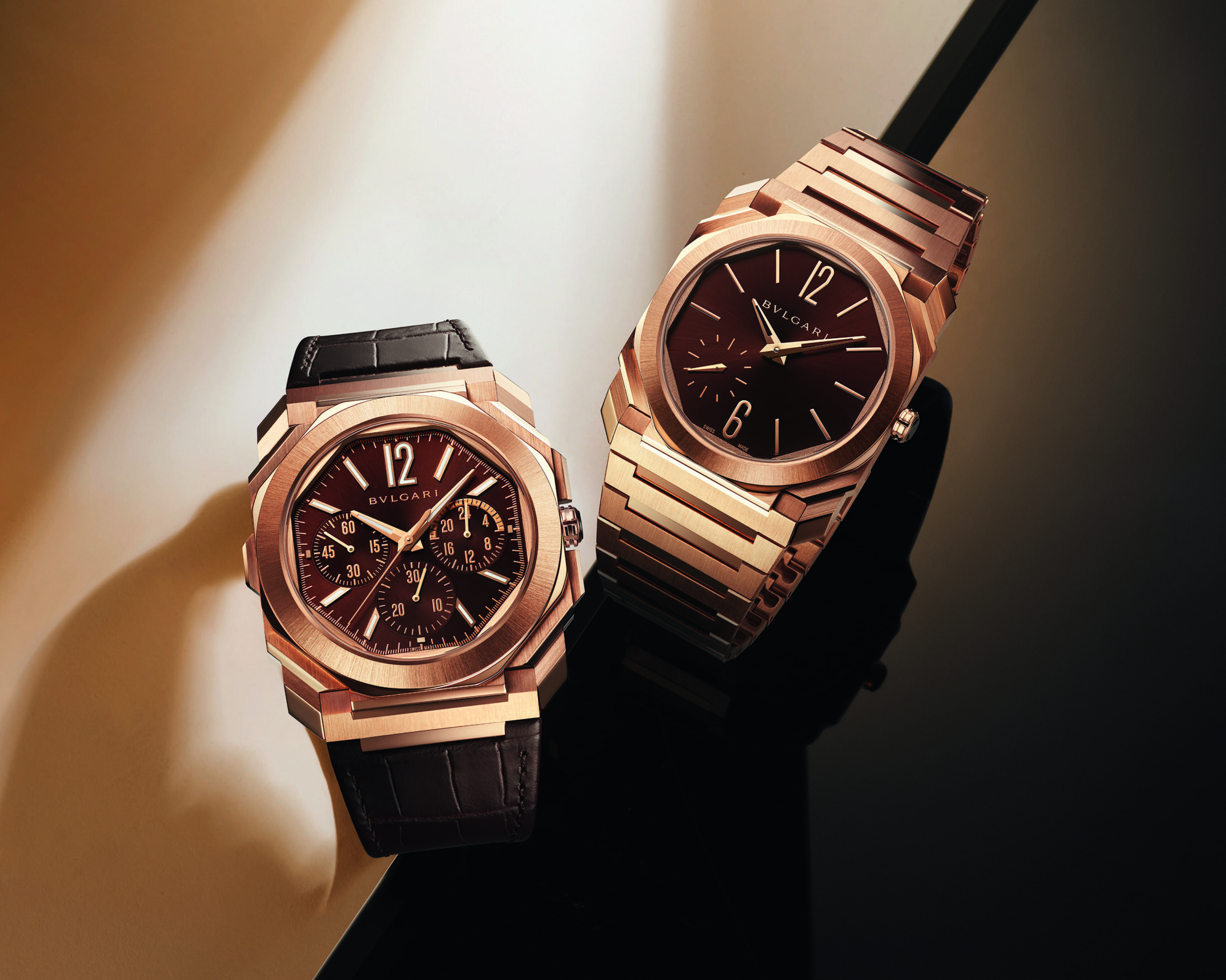 GENEVA WATCH DAYS: The Bulgari novelties find a luxe upgrade for the Octo in gold