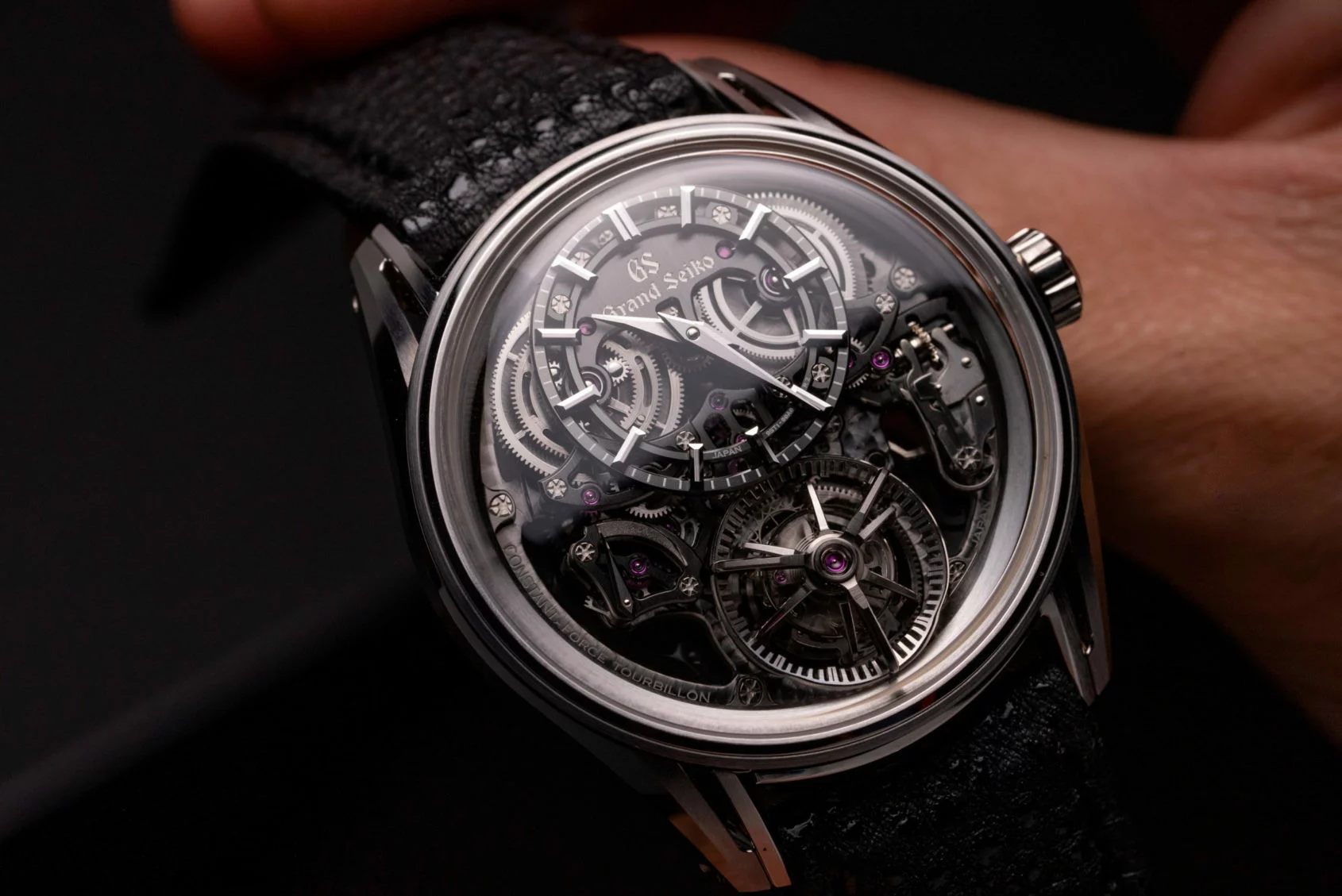 HANDS ON Grand Seiko SLGT003 Kodo Constant Force Tourbillon