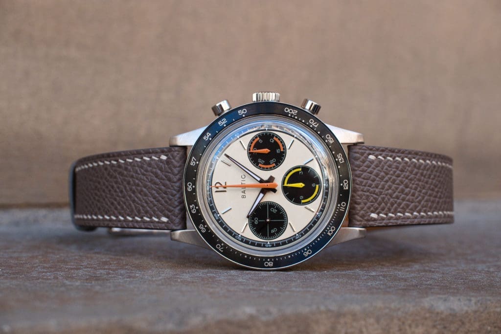 INTRODUCING: The Baltic x Peter Auto Tricompax is a racing chronograph with retro swagger