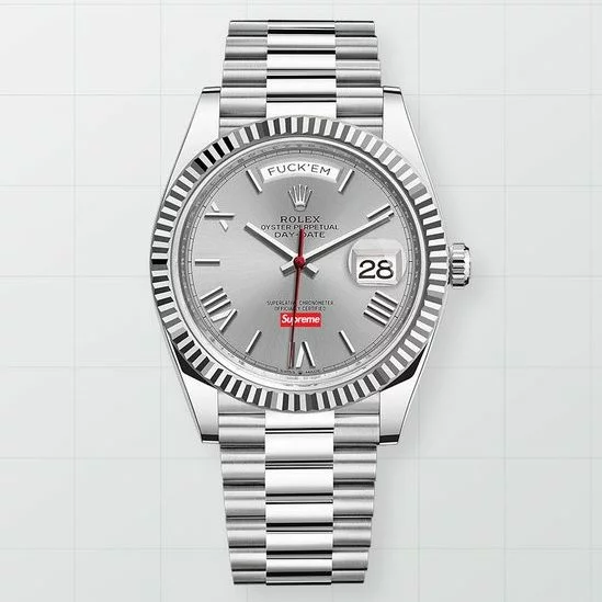 guide Det afgår Is a new official Rolex Supreme watch really incoming?